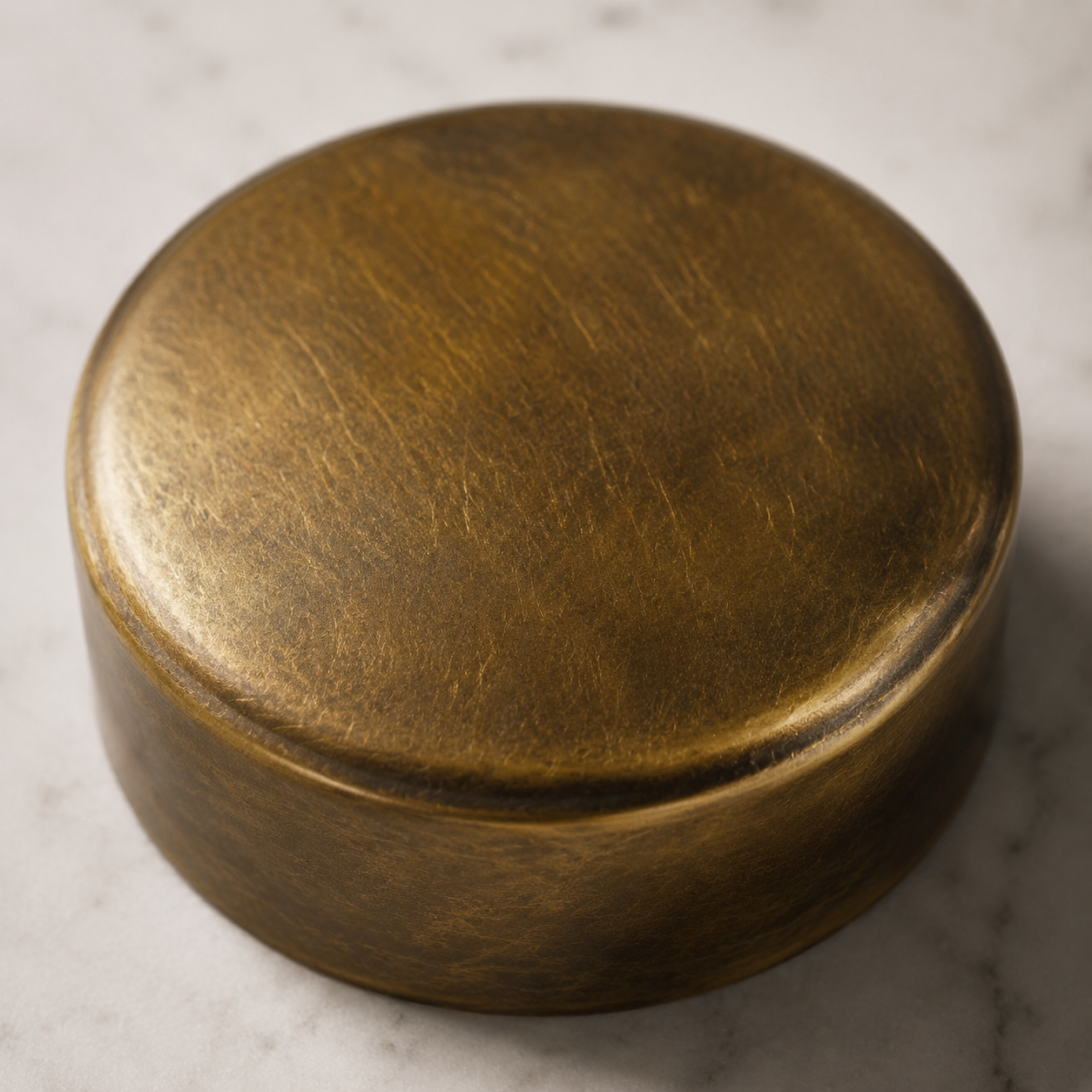 Antique Brass finish sample