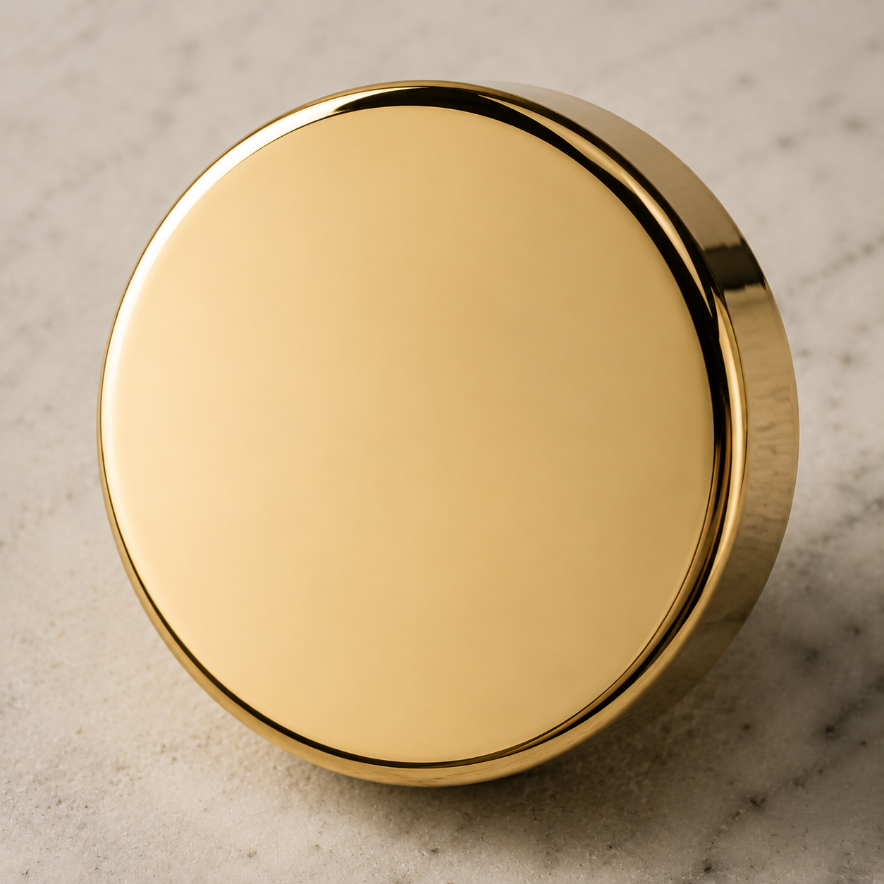 Polished Brass finish sample